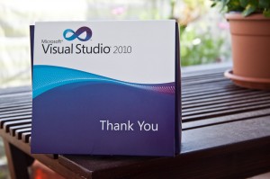 Microsoft Thank You gift box